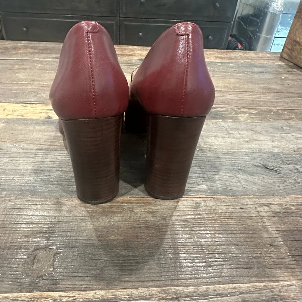 MICHAEL Michael Kors SHEILA Leather Loafer OXBLOOD Slip On